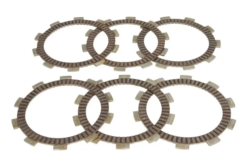 Комплект фрикційних пластин зчеплення APRILIA AF1, CLASSIC, MX, PEGASO, RS, RX 125 1987-2013 4RIDE TCS5598 (фото 1)