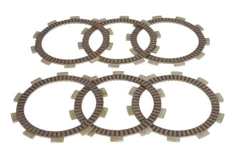 Комплект фрикційних пластин зчеплення APRILIA AF1, CLASSIC, MX, PEGASO, RS, RX 125 1987-2013 4RIDE TCS5598