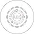 Диск гальмівний ALFA / FIAT / FORD 145/155/Punto/Ka передн. (ABS) A.B.S. 15857 (фото 2)