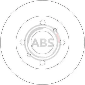 Диск гальмівний передн. (вир-во ABS) A.B.S. 16063