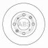 Диск гальмівний задн. (вир-во ABS) A.B.S. 16147 (фото 2)