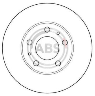 Диск гальмівний передн. (ABS) A.B.S. 16291