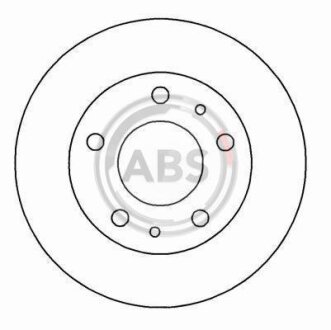Диск гальмівний CITROEN/FIAT/PEUGEOT Jumper/Ducato/Boxer передн. вент. (ABS) A.B.S. 16292