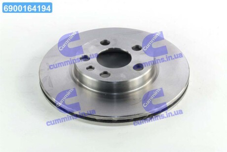 Диск гальмівний CITROEN, FIAT, PEUGEOT, передн., вент. (ABS) A.B.S. 16325