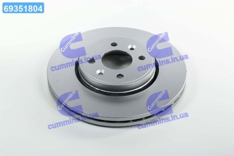 Диск гальмівний RENAULT Clio/Kangoo/Megane передн. вент. (ABS) A.B.S. 16924