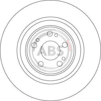 Диск гальмівний передн. (ABS) A.B.S. 17037