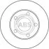 Диск гальмівний задн. (вир-во ABS) A.B.S. 17056 (фото 1)