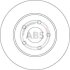 Диск гальмівний FORD Mondeo задн. (ABS) A.B.S. 17116 (фото 2)