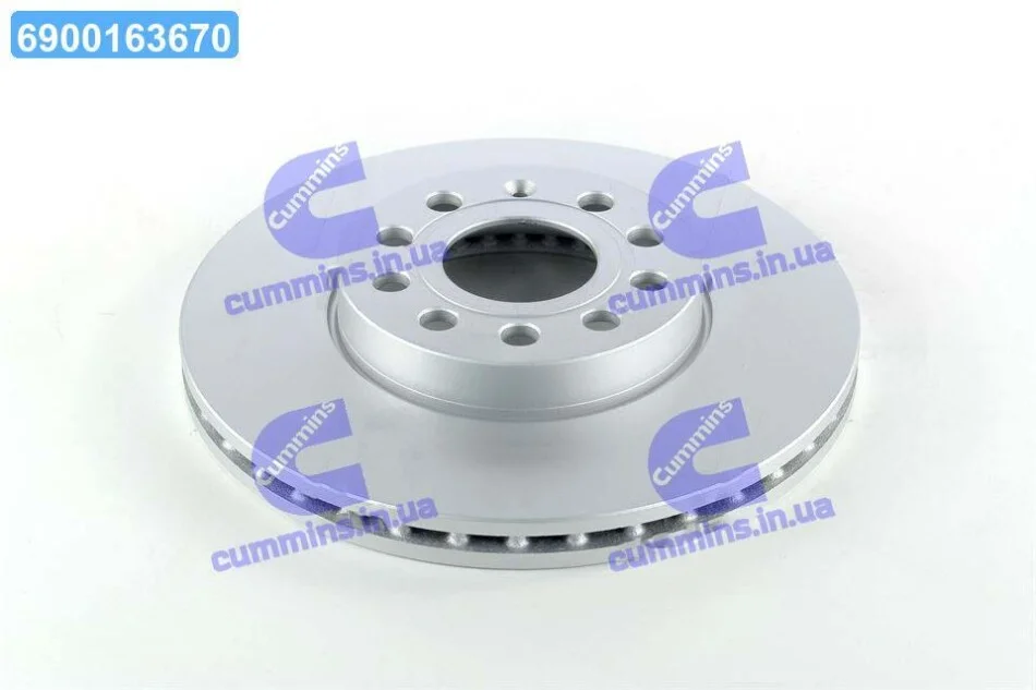 Диск тормозной AUDI/VW A3/GOLF/TOURAN 16" передн. вент. (пр-во ABS) A.B.S. 17521 (фото 1)