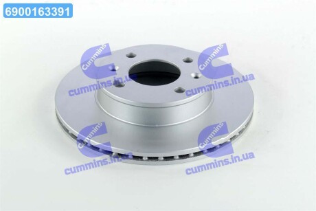 Диск гальмівний HYUNDAI I10 10/07-, KIA PICANTO 04/04 - передн. (ABS) A.B.S. 17643