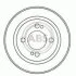 Барабан гальмівний (вир-во ABS) A.B.S. 2346-S (фото 1)
