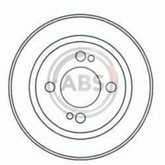 Барабан гальмівний (ABS) A.B.S. 2346-S
