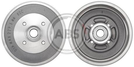 Барабан гальм. Largus/Logan/Sandero/Symbol (12-21) задн. (виробництво ABS) A.B.S. 2759-SC