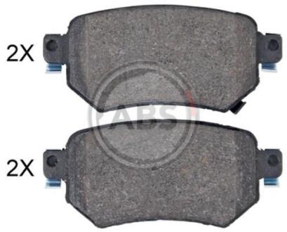 Колодка тормозов. диск. задн. (произ-во ABS) A.B.S. 35142