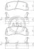 Колодка гальм. TOYOTA Avensis / Corolla / Carina задн. (вир-во ABS) A.B.S. 36604 (фото 1)