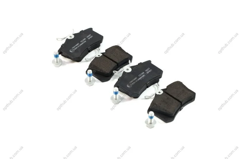 Колодка гальм. диск. AUDI/PEUGEOT/RENAULT/SEAT/VW задн. (вир-во ABS) A.B.S. 36623 (фото 1)