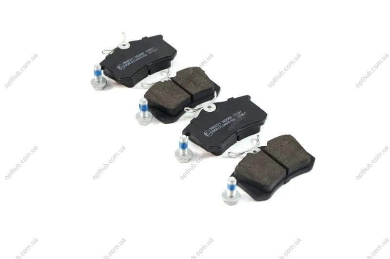 Колодка гальм. диск. AUDI/FORD/SEAT/VW задн. (вир-во ABS) A.B.S. 36623/1 (фото 1)