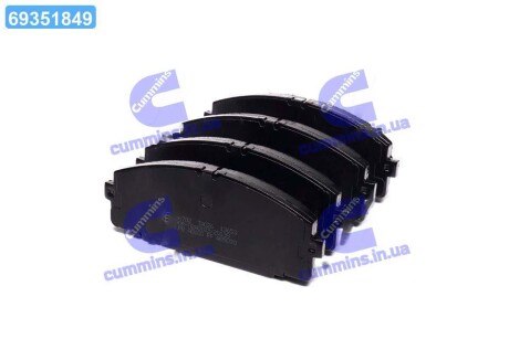 Колодка гальм. диск. TOYOTA HI-ACE передн. (ABS) A.B.S. 36702