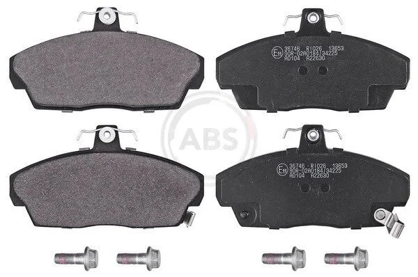 Колодка гальм. HONDA Civic передн. (вир-во ABS) A.B.S. 36746 (фото 1)