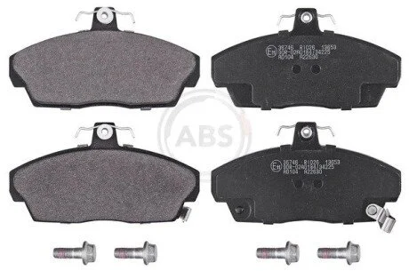Колодка гальм. HONDA Civic передн. (вир-во ABS) A.B.S. 36746