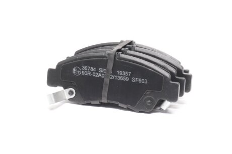 Колодка гальм. диск. HONDA CIVIC передн. (ABS) A.B.S. 36784