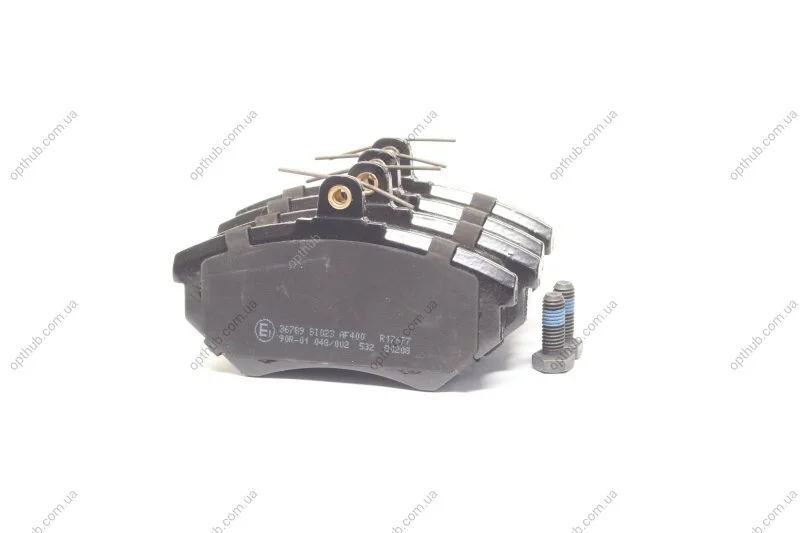 Колодка гальм. диск. AUDI/SEAT/VW AUDI/SEAT/VW передн. (вир-во ABS) A.B.S. 36789 (фото 1)