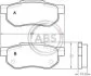 Колодка гальм. диск. задн. (вир-во ABS) A.B.S. 36870 (фото 1)