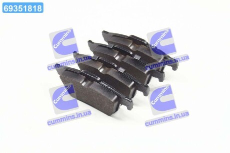 Колодка гальм. диск. RENAULT/SAAB/VOLVO задн. (ABS) A.B.S. 37216