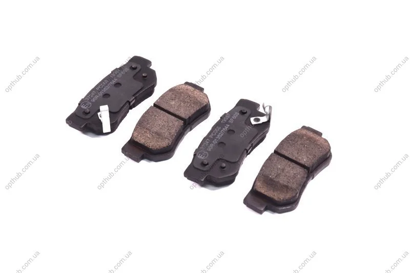 Колодка гальм. диск. HYUNDAI/KIA GETZ/SANTA FE/MAGENTIS задн. (вир-во ABS) A.B.S. 37247 (фото 1)
