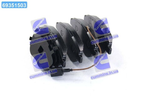 Колодка гальм. диск. FIAT STILO передн. (ABS) A.B.S. 37282