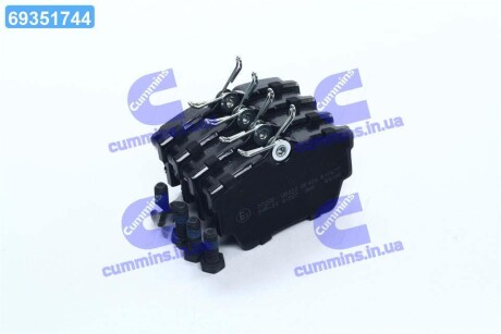 Колодка гальм. диск. NISSAN/OPEL/RENAULT PRIMASTAR/VIVARO/TRAFIC задн. (ABS) A.B.S. 37288