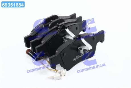 Колодка гальм. диск. MB E/SL KLASSE (W211/230) задн. (ABS) A.B.S. 37319