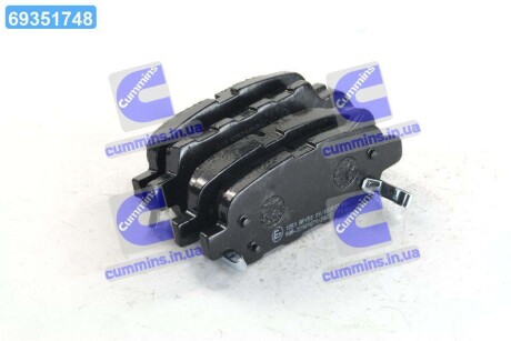 Колодка гальм. диск. NISSAN/RENAULT QASHQAI/X-TRAIL/KOLEOS задн. (ABS) A.B.S. 37321