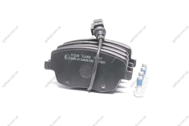Колодка гальм. диск. VW POLO, SEAT IBIZA V передн. (вир-во ABS) A.B.S. 37338 (фото 1)