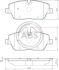 Колодка гальм. диск. MINI COOPER 06-,ONE 09-,CLUBMAN 2010-передн. (ABS) A.B.S. 37434 (фото 1)