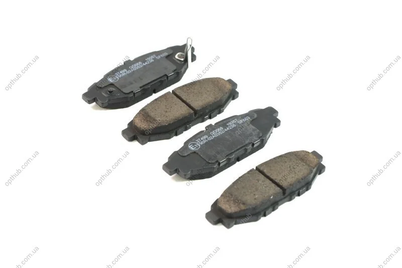Колодка гальм. диск. SUBARU LEGACY/OUTBACK задн. (вир-во ABS) A.B.S. 37499 (фото 1)