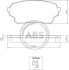 Комплект тормозних колодок, дисковий тормоз A.B.S. 37503 (фото 1)