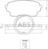 Комплект тормозних колодок, дисковий тормоз A.B.S. 37503 (фото 1)