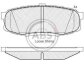 Колодка гальм. TOYOTA Landcruiser V8 задн. (ABS) A.B.S. 37702 (фото 1)
