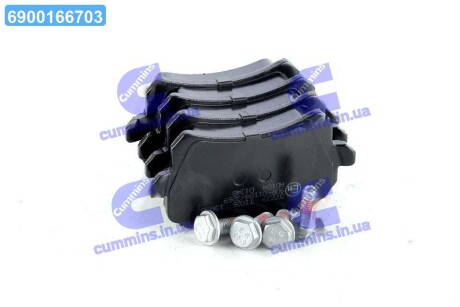 Колодка гальм. диск. AUDI Q3, VW PASSAT, TIGUAN задн. (ABS) A.B.S. 37739