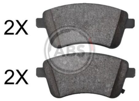 Комплект гальмівних колодок A.B.S. 37841