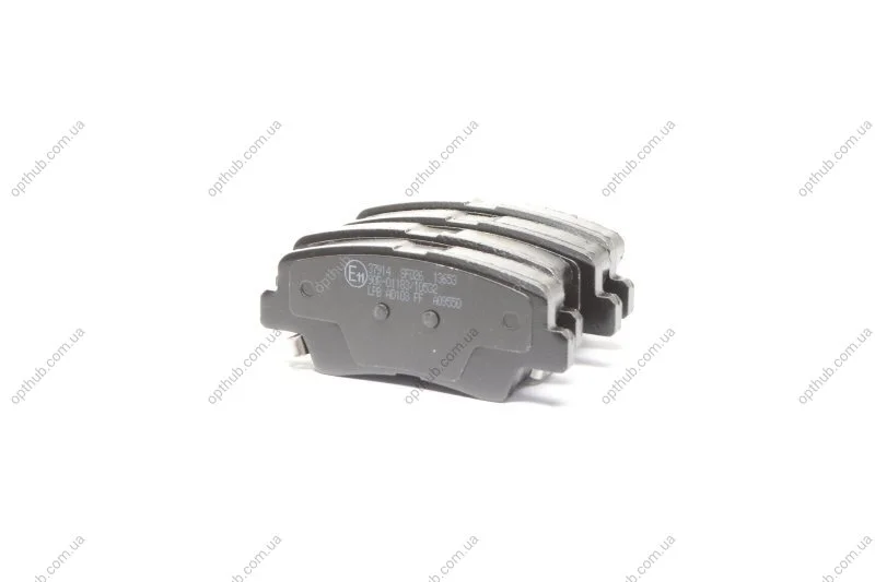 Колодка гальм. диск. HYUNDAI ACCENT IV, SONATA V задн. (вир-во ABS) A.B.S. 37914 (фото 1)