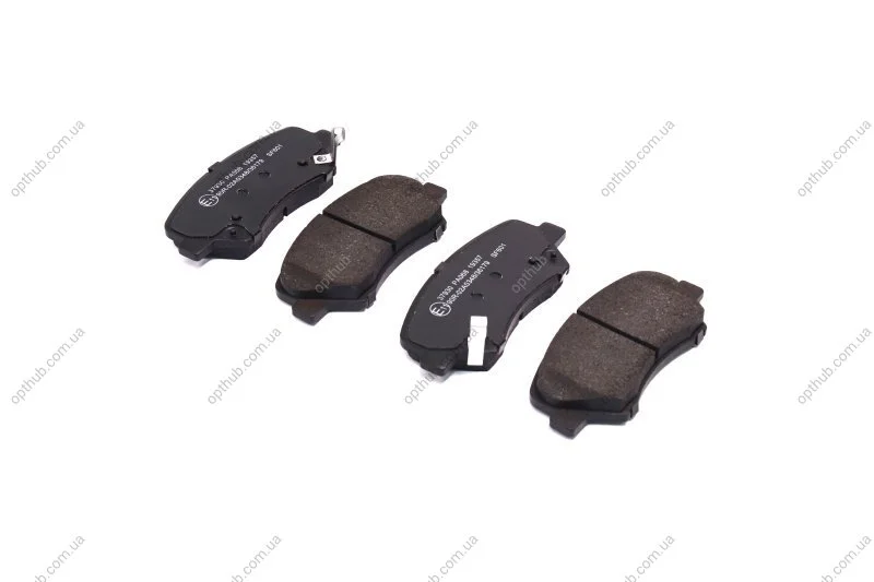 Колодка гальм. диск. HYUNDAI VELOSTER 1.6I 16V GDI 11/03 - передн. (вир-во ABS) C.I.U A.B.S. 37930 (фото 1)