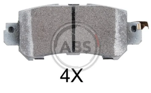 Колодка гальм. диск. задн. (вир-во ABS) A.B.S. 37931 (фото 1)
