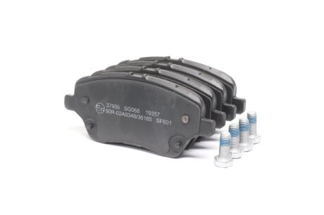 Колодка гальм. диск. FORD TOURNEO 1.0-1.6 2014-, FIESTA VI 1.6 2013 - передн. (ABS) C.I.U A.B.S. 37956