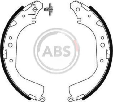 Комплект гальмівних колодок A.B.S. 8581