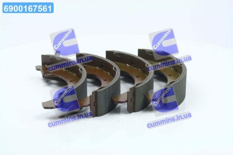 Колодка гальм. барабан. ВАЗ 2110-2112, 2108, 2109, МОСКВИЧ, ЗАЗ задн. (ABS) A.B.S. 8812