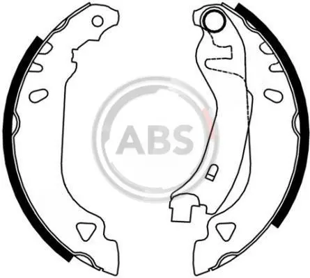 Гальмівні колодки A.B.S. 8831 (фото 1)