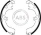 Колодки гальмівні барабан. TOYOTA COROLLA задн. (A.B.S. 8844 (фото 1)