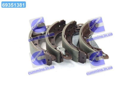 Колодка гальм. барабан. AUDI/SEAT/SKODA/VW 80/A2/AROSA/FABIA/GOLF задн. (ABS) A.B.S. 8871